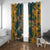 Custom South Africa Rugby Window Curtain The Springboks Mascot Sporty Version - Wonder Print Shop