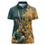 Custom South Africa Rugby Women Polo Shirt The Springboks Mascot Sporty Version - Wonder Print Shop