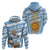 Custom Vamos Argentina Zip Hoodie The Pumas Rugby Mascot Sporty Version - Wonder Print Shop