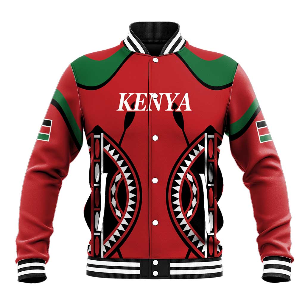 Custom Kenya Rugby Baseball Jacket Summer Paris 2024