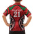 Custom Kenya Rugby Family Matching Puletasi and Hawaiian Shirt Summer Paris 2024