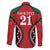 Custom Kenya Rugby Family Matching Puletasi and Hawaiian Shirt Summer Paris 2024