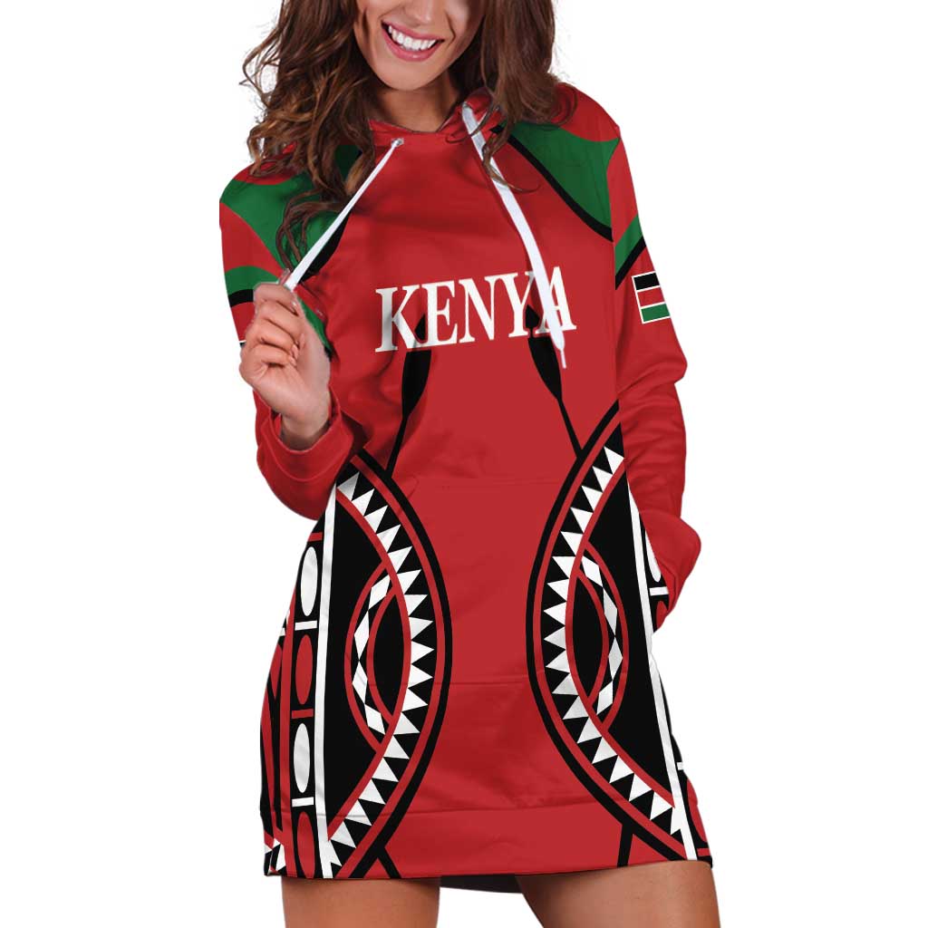 Custom Kenya Rugby Hoodie Dress Summer Paris 2024