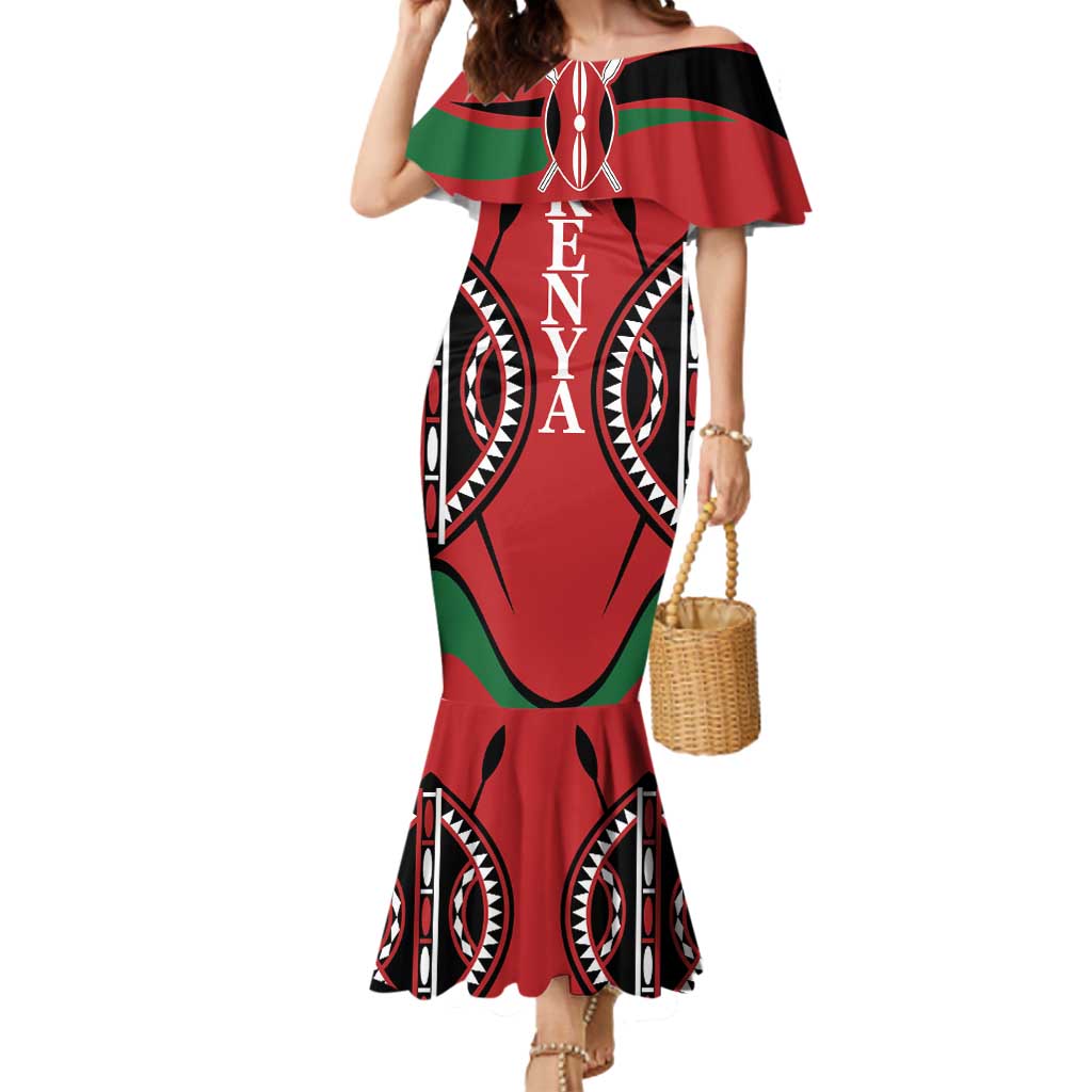 Custom Kenya Rugby Mermaid Dress Summer Paris 2024