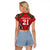 Custom Kenya Rugby Raglan Cropped T Shirt Summer Paris 2024