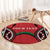 Custom Kenya Rugby Round Carpet Summer Paris 2024