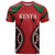 Custom Kenya Rugby T Shirt Summer Paris 2024