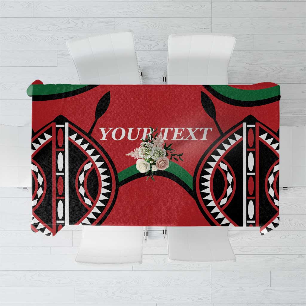 Custom Kenya Rugby Tablecloth Summer Paris 2024