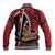 Kenya With African Shield Baseball Jacket