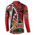 Kenya With African Shield Button Sweatshirt