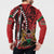 Kenya With African Shield Button Sweatshirt