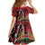 Kenya With African Shield Family Matching Long Sleeve Bodycon Dress and Hawaiian Shirt