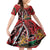 Kenya With African Shield Family Matching Off The Shoulder Long Sleeve Dress and Hawaiian Shirt