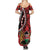 Kenya With African Shield Family Matching Summer Maxi Dress and Hawaiian Shirt