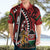 Kenya With African Shield Hawaiian Shirt