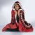 Kenya With African Shield Hooded Blanket