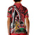 Kenya With African Shield Kid Polo Shirt