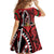 Kenya With African Shield Kid Short Sleeve Dress