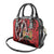 Kenya With African Shield Shoulder Handbag