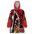 Kenya With African Shield Wearable Blanket Hoodie