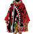 Kenya With African Shield Wearable Blanket Hoodie