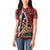 Kenya With African Shield Women Polo Shirt