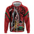 Kenya With African Shield Zip Hoodie