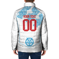 England World Champions 2026 Custom Padded Jacket Three Lions Second Star Retro Style