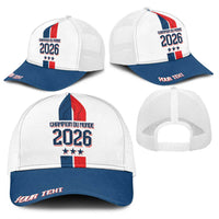 France Champion du Monde 2026 Personalized Baseball Net Cap Allez les Bleus