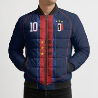France Champion du Monde 2026 Custom Bomber Puffer Jacket Les Bleus Third Star Retro Style
