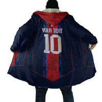 France Champion du Monde 2026 Custom Cloak Les Bleus Third Star Retro Style