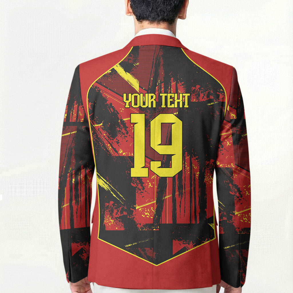 Spain Campeon del Mundo 2026 Custom Blazer Espana Second Star Retro Style