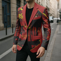 Spain Campeon del Mundo 2026 Custom Blazer Espana Second Star Retro Style