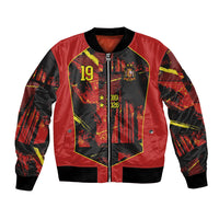 Spain Campeon del Mundo 2026 Custom Bomber Jacket Espana Second Star Retro Style