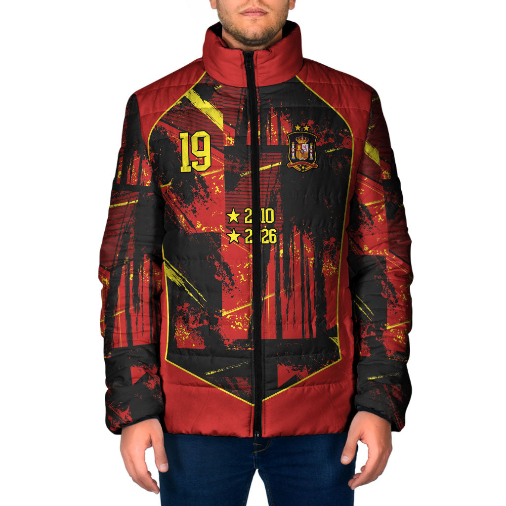 Spain Campeon del Mundo 2026 Custom Padded Jacket Espana Second Star Retro Style
