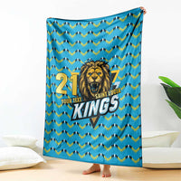 Custom Caribbean Cricket Saint Lucia Blanket Glory is Ours Kings Rule 2025 - Wonder Print Shop