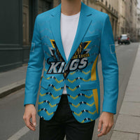 Custom Caribbean Cricket Saint Lucia Blazer Glory is Ours Kings Rule 2025 - Wonder Print Shop