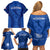 Italy Rugby Family Matching Off Shoulder Short Dress and Hawaiian Shirt World Cup 2023 Go Gli Azzurri Sporty Style LT9 - Wonder Print Shop