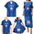 Italy Rugby Family Matching Puletasi Dress and Hawaiian Shirt World Cup 2023 Go Gli Azzurri Sporty Style - Wonder Print Shop