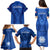 Italy Rugby Family Matching Puletasi Dress and Hawaiian Shirt World Cup 2023 Go Gli Azzurri Sporty Style - Wonder Print Shop