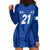 Custom Italy Rugby Hoodie Dress World Cup 2023 Go Gli Azzurri Sporty Style - Wonder Print Shop