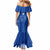 Custom Italy Rugby Mermaid Dress World Cup 2023 Go Gli Azzurri Sporty Style - Wonder Print Shop