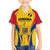 Romania Rugby Family Matching Puletasi Dress and Hawaiian Shirt The Oaks World Cup 2023 Go Stejarii - Wonder Print Shop