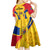 Romania Rugby Kid Short Sleeve Dress The Oaks World Cup 2023 Go Stejarii - Wonder Print Shop