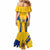 Romania Rugby Mermaid Dress The Oaks World Cup 2023 Go Stejarii - Wonder Print Shop