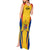 Romania Rugby Tank Maxi Dress The Oaks World Cup 2023 Go Stejarii - Wonder Print Shop