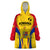 Romania Rugby Wearable Blanket Hoodie The Oaks World Cup 2023 Go Stejarii - Wonder Print Shop