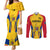 custom-romania-rugby-couples-matching-mermaid-dress-and-long-sleeve-button-shirts-the-oaks-world-cup-2023-go-stejarii