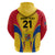 Custom Romania Rugby Hoodie The Oaks World Cup 2023 Go Stejarii - Wonder Print Shop