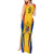 Custom Romania Rugby Tank Maxi Dress The Oaks World Cup 2023 Go Stejarii - Wonder Print Shop